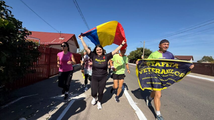 Ștafeta Veteranilor sosește astăzi la Târgu Mureș