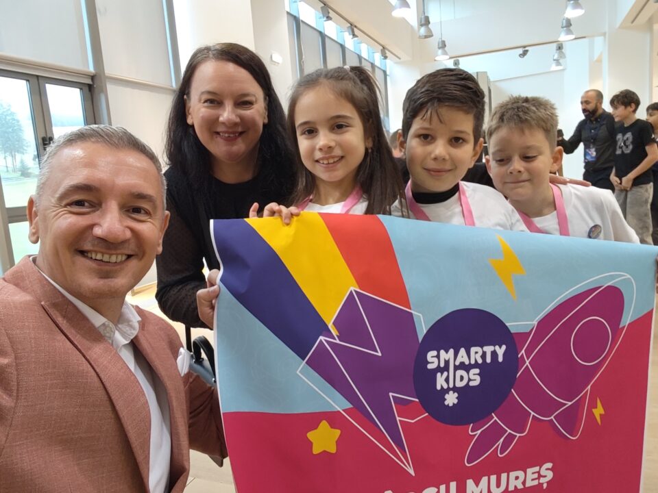 Șapte copii din Târgu Mureș, premiați la Olimpiada Națională de aritmetică mentală SmartyKids
