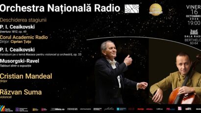 Cristian Mandeal deschide stagiunea 98 a Orchestrei Naționale Radio