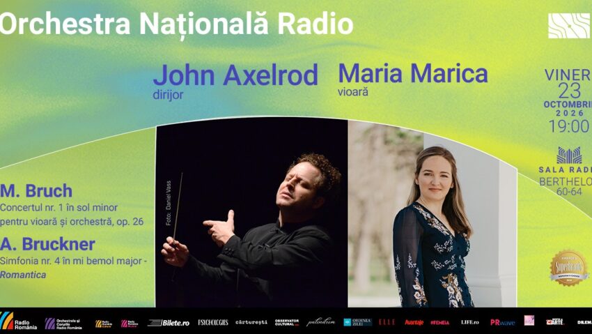 Violonista Maria Marica revine la Sala Radio