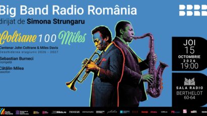 Centenar John Coltrane și Miles Davis aniversat de Big Band-ul Radio România