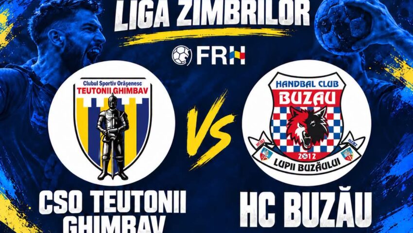 Handbaliștii din Ghimbav îi așteaptă pe buzoieni