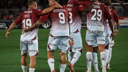 Rapid a învins pe „U” Cluj și a urcat pe locul doi