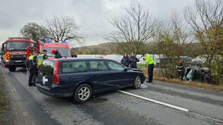 Accident cu 5 răniți, în județul Mureș
