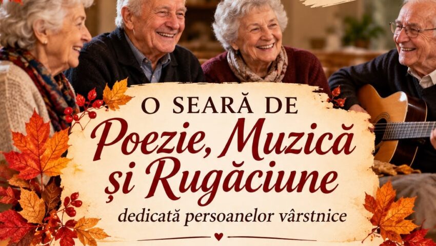 Serată culturală pentru vârstnici la Biserica Sfânta Ana din Tg.Mureș