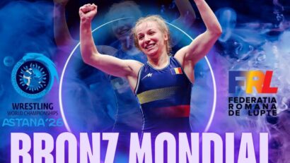 Luptătoarea Ana Andreea Beatrice, medaliată cu bronz la Mondiale