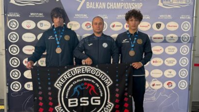 Luptătorii de la ACS BSG Tg.Mureş, pe podiumul balcanic