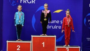 Medalii de aur pentru tinerele gimnaste mureşene