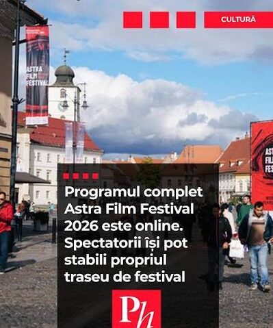 AstraFilm Festival aduce la Sibiu peste 200 de filme documentare și de non-ficțiune ce reflectă realitățile prezentului