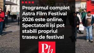 AstraFilm Festival aduce la Sibiu peste 200 de filme documentare și de non-ficțiune ce reflectă realitățile prezentului