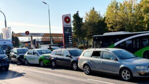 Accident cu patru autovehicule în Brașov